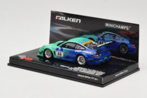 Porsche 911 997 GT3 R #44 Team Falken S. Henzler / P. Dumbreck / M. Ragginger / S. Asch 24 Hours Nurburgring 2011 Minichamps  — снимка 3 от 4