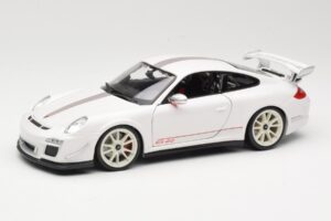 Porsche 911 997 GT3 RS 4.0 Бял Bburago 1:18 18-11036 Метал
