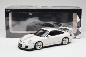 Porsche 911 997 GT3 RS 4.0 Бял Minichamps 1:18 155062221 Метал — снимка 6 от 6