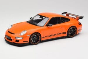 Porsche 911 997 GT3 RS Оранжев Minichamps 1:18 155062122 Метал