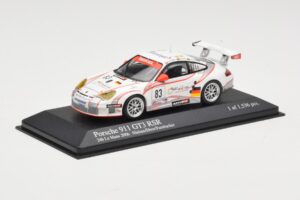 Porsche 911 997 GT3 RSR #83 Seikel Motorsport J. Nielsen / P. Ehret / P. Farnbacher 24 Hours of Le Mans 2006 Minichamps 1:43  — снимка 2 от 3