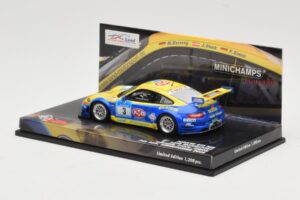 Porsche 911 997 GT3 RSR #3 24 Hours Nurburgring 2008 Minichamps 1:43 437087803 Метал — снимка 3 от 4