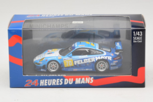 Porsche 911 GT3 RSR #70 H. Felbermayr / H. Felbermayr Jr. Felbermayr-Proton 24 Hours of Le Mans 2009 Minichamps 1:43 40009697 — снимка 4 от 4
