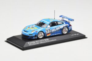 Porsche 911 997 GT3 RSR #77 Felbermayr-Proton Davidson / Henzler 24 Hours of Le Mans 2008 Minichamps 1:43 400087877 Метал — снимка 2 от 4