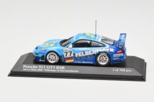 Porsche 911 997 GT3 RSR #77 Felbermayr-Proton Davidson / Henzler 24 Hours of Le Mans 2008 Minichamps 1:43 400087877 Метал