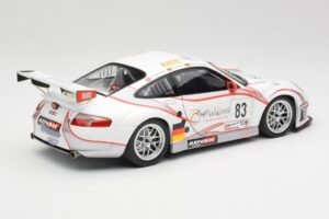 Porsche 911 997 GT3 RSR #83 Team Seikel L. Nielsen / M. Ehret / D. Farnbacher 24 Hours of Le Mans 2006 Minichamps 1:18 100066 — снимка 3 от 8