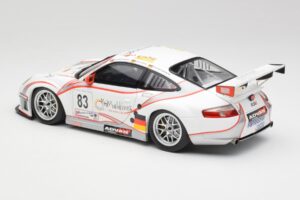 Porsche 911 997 GT3 RSR #83 Team Seikel L. Nielsen / M. Ehret / D. Farnbacher 24 Hours of Le Mans 2006 Minichamps 1:18 100066 — снимка 7 от 8