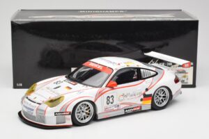 Porsche 911 997 GT3 RSR #83 Team Seikel L. Nielsen / M. Ehret / D. Farnbacher 24 Hours of Le Mans 2006 Minichamps 1:18 100066 — снимка 8 от 8