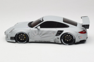 Porsche 911 997 Liberty Walk Сив GT Spirit 1:18 GT126 Смола — снимка 3 от 6