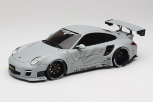 Porsche 911 997 Liberty Walk Сив GT Spirit 1:18 GT126 Смола