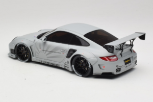 Porsche 911 997 Liberty Walk Сив GT Spirit 1:18 GT126 Смола — снимка 5 от 6