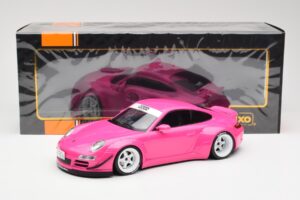 Porsche 911 997 RWB Розов IXO 1:18 18CMC167 Метал — снимка 5 от 5