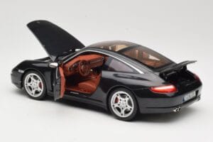 Porsche 911 997 Targa Черен Norev 1:18 187506 Метал — снимка 5 от 8