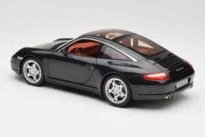 Porsche 911 997 Targa Черен Norev 1:18 187506 Метал — снимка 7 от 8