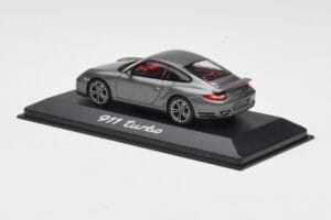 Porsche 911 997 Turbo Anthracite Grey Minichamps 1:43 WAP0200010A Метал — снимка 3 от 4