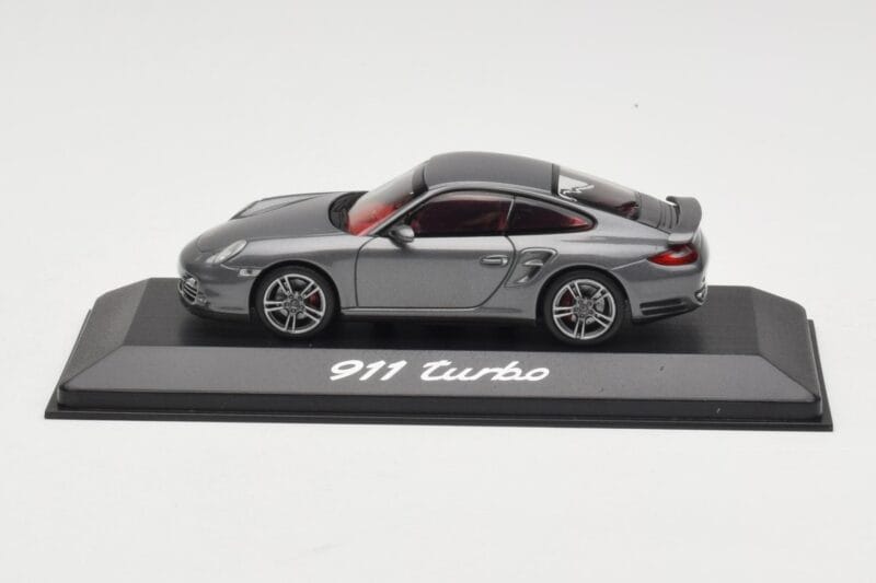 Porsche 911 997 Turbo Anthracite Grey Minichamps 1:43 WAP0200010A Метал