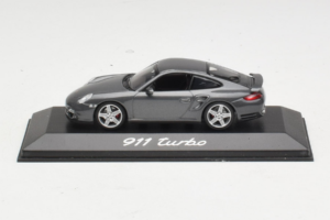 Porsche 911 997 Turbo Grey Metallic Minichamps 1:43 WAP02013116 Метал