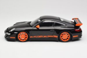 Porsche 911 997.1 GT3 RS Черен Minichamps 1:18 155062121 Метал — снимка 3 от 6