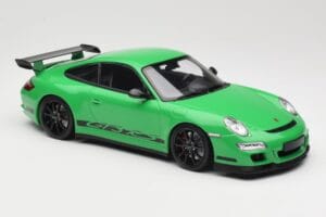 Porsche 911 997.1 GT3 RS Зелен Minichamps 1:18 155062124 Метал — снимка 4 от 6