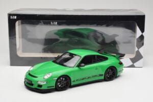 Porsche 911 997.1 GT3 RS Зелен Minichamps 1:18 155062124 Метал — снимка 6 от 6
