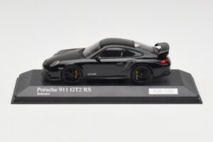 Porsche 911 997.2 GT2 RS Черен с Черни Джанти Minichamps 1:43 400069404 Метал