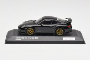 Porsche 911 997.2 GT2 RS Черен със Златни Джанти Minichamps 1:43 400069402 Метал