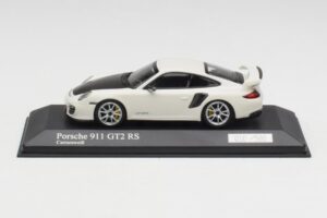 Porsche 911 997.2 GT2 RS Бял със Сребърни Джанти Minichamps 1:43 400069405 Метал