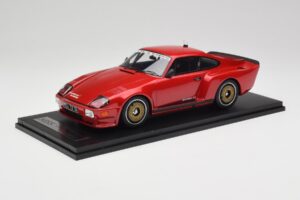 Porsche 911 930 Almeras Biturbo 3.3 Червен Kess 1:18 KE18005C Смола