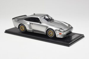 Porsche 911 930 Almeras Biturbo 3.3 Сребрист Kess 1:18 KE18005B Смола — снимка 4 от 6