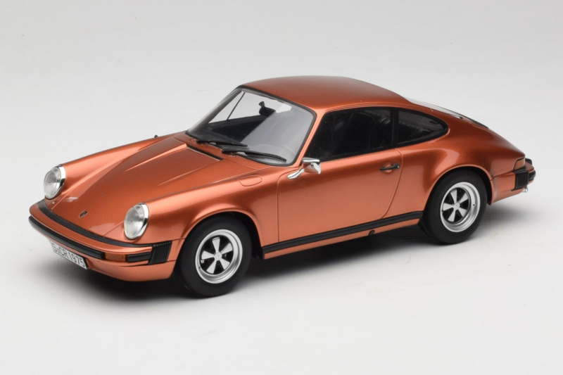Porsche 911 G-Series Carrera 2.7 Ръждиво Оранжев GT Spirit 1:18 GT011CS Смола