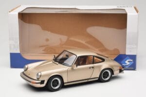 Porsche 911 Carrera 3.2 Бронзов Solido 1:18 S1802602 Метал — снимка 8 от 8