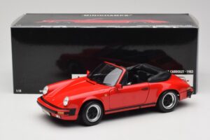 Porsche 911 SC Кабриолет Червен Minichamps 1:18 100063030 Метал — снимка 8 от 8