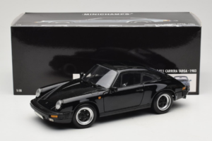 Porsche 911 Carrera 3.2 Черен Minichamps 1:18 100063060-R1 Метал — снимка 8 от 8