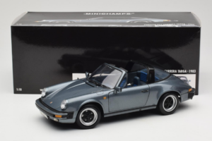 Porsche 911 SC Сребърен Minichamps 1:18 100063060 Метал — снимка 8 от 8