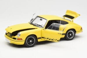 Porsche 911 Carrera RS 2.7 Жълт AUTOart 1:18 78053 Метал — снимка 2 от 8