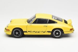 Porsche 911 Carrera RS 2.7 Жълт AUTOart 1:18 78053 Метал — снимка 4 от 8