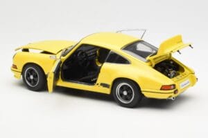 Porsche 911 Carrera RS 2.7 Жълт AUTOart 1:18 78053 Метал — снимка 5 от 8