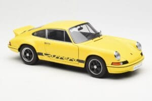 Porsche 911 Carrera RS 2.7 Жълт AUTOart 1:18 78053 Метал — снимка 6 от 8