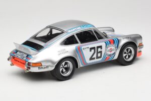 Porsche 911 Carrera RSR Group 4 GT #26 Martini Racing H. Muller / G. van Lennep GT Class Winner 1000 km Dijon 1973 Minichamps — снимка 2 от 6