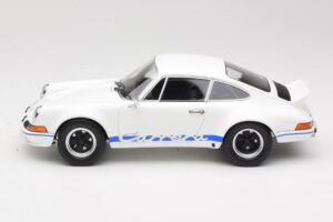 Porsche 911 Carrera RSR Group 4 GT Бял & Син 1973 Minichamps 1:18 107065020 Метал — снимка 3 от 6