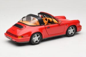 Porsche 911 Carrera Targa Червен Anson 1:18 3054 Метал — снимка 3 от 8