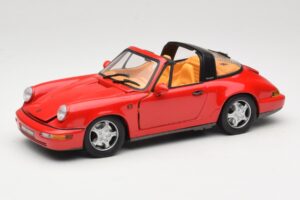 Porsche 911 Carrera Targa Червен Anson 1:18 3054 Метал
