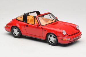 Porsche 911 Carrera Targa Червен Anson 1:18 3054 Метал — снимка 6 от 8