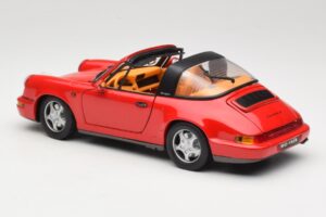 Porsche 911 Carrera Targa Червен Anson 1:18 3054 Метал — снимка 7 от 8