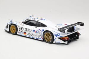 Porsche 911 GT1 #25 Porsche AG U. Alzen / J. Muller / B. Wollek 24 Hours of Le Mans 1998 Maisto 1:18 56052 Метал — снимка 7 от 8