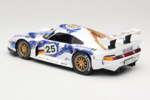 Porsche 911 GT1 #25 1999 Anson 1:18 30322-W Метал — снимка 5 от 6