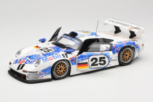 Porsche 911 GT1 #25 H. Stuck / T. Boutsen / B. Wollek 24 Hours of Le Mans 1996 UT Models 1:18 180966625 Метал — снимка 2 от 8