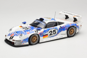 Porsche 911 GT1 #25 H. Stuck / T. Boutsen / B. Wollek 24 Hours of Le Mans 1996 UT Models 1:18 180966625 Метал