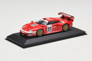 Porsche 911 GT1 #27 BMS Scuderia Italia 24 Hours of Le Mans 1997 Minichamps 1:43 430976627 Метал — снимка 2 от 4