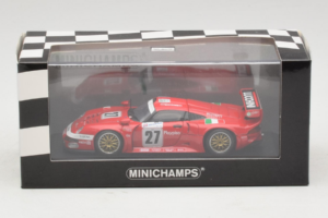 Porsche 911 GT1 #27 BMS Scuderia Italia 24 Hours of Le Mans 1997 Minichamps 1:43 430976627 Метал — снимка 4 от 4